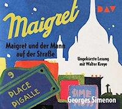 Simenon, G: Maigret und der Mann auf der Straße/2 CDs