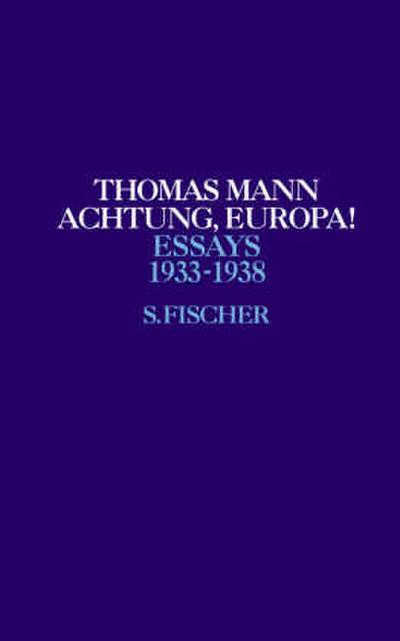 Achtung, Europa!