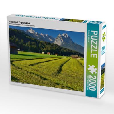 Wiesen mit Zugspitzblick (Puzzle)