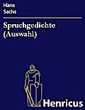 Spruchgedichte (Auswahl)