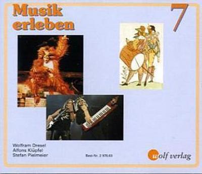 Musik erleben Jahrgangsstufe 7, Audio-CD, Audio-CD