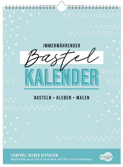 Immerwährender Bastelkalender A4+ 12 Monate