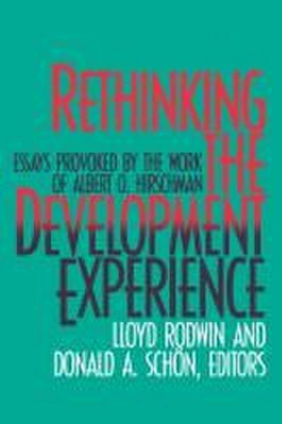 Rethinking the Development Experience