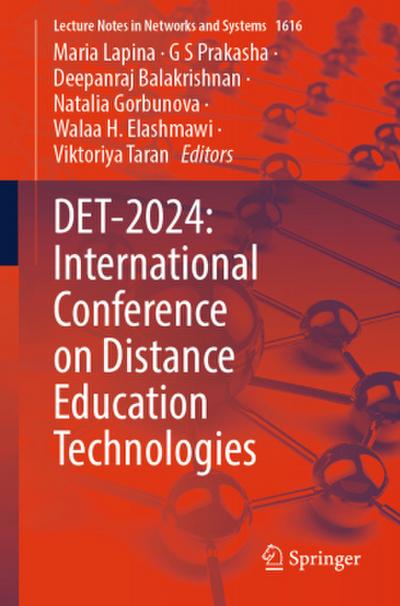 DET-2024: International Conference on Distance Education Technologies