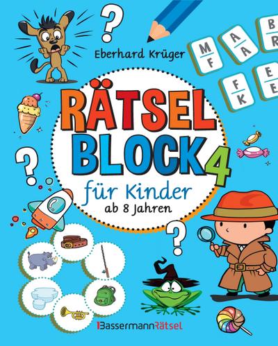 Rätselblock 4 für Kinder ab 8 Jahren