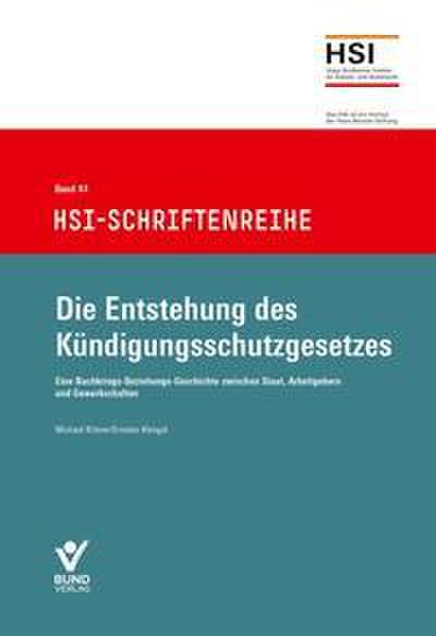 Die Entstehung des Kündigungsschutzgesetzes