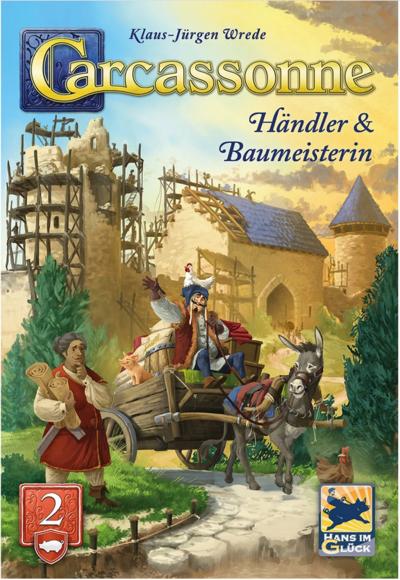 Carcassonne - Händler & Baumeisterin