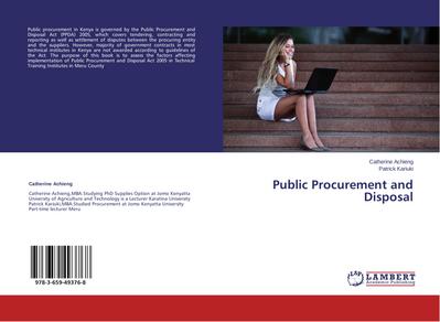 Public Procurement and Disposal