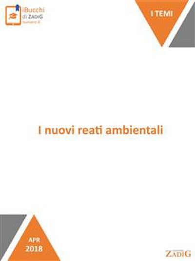 I nuovi reati ambientali