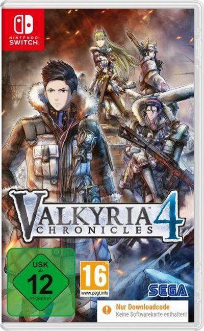 Valkyria Chronicles 4 (Switch) (Code in a Box)