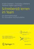 Schreiben(d) lernen im Team