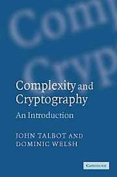 Complexity and Cryptography