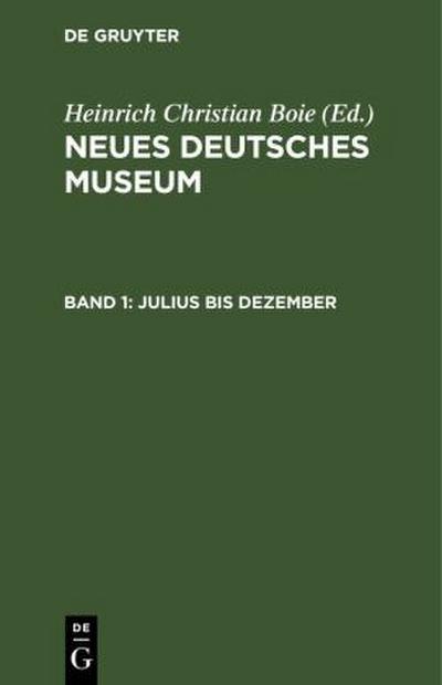 Julius bis Dezember