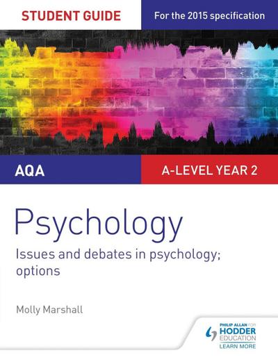 Marshall, M: AQA Psychology Student Guide 3: Issues and deba