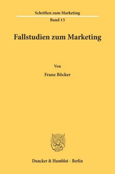 Fallstudien zum Marketing.