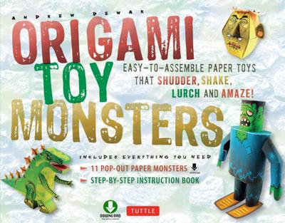 Origami Toy Monsters Kit Ebook
