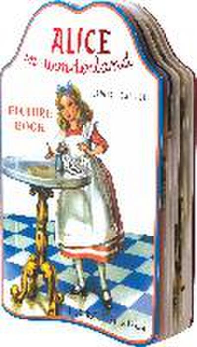 Alice in Wonderland Picture Shape Book
