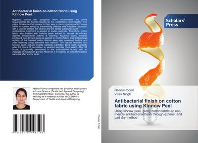 Antibacterial finish on cotton fabric using Kinnow Peel