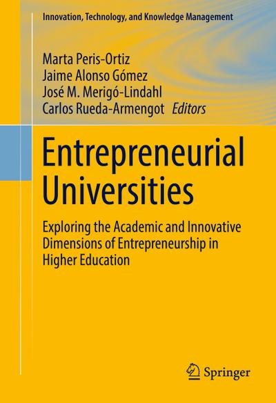 Entrepreneurial Universities