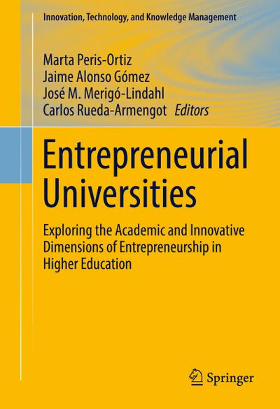 Entrepreneurial Universities