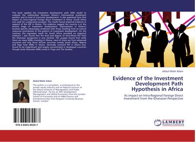 Evidence of the Investment Development Path Hypothesis in Africa