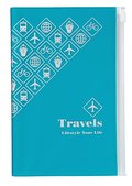Pocket Notebook. Blue Travel