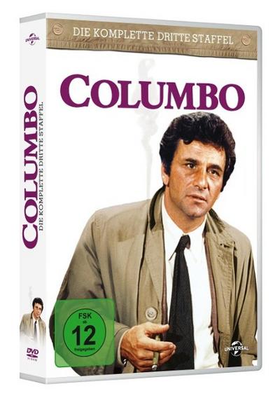 Columbo. Staffel.3, 4 DVDs