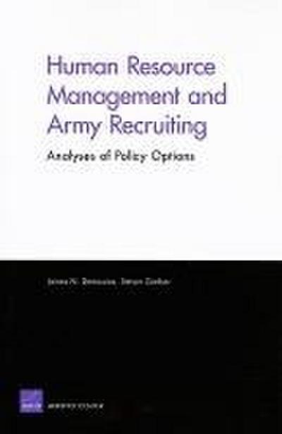 Human Resource Management and Army Recruiting