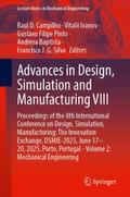 Advances in Design, Simulation and Manufacturing V