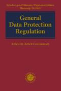 General Data Protection Regulation von Indra Spiecker gen Döhmann | sonst. Bücher