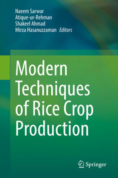 Modern Techniques of Rice Crop Production