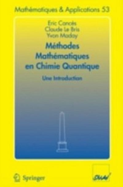 Méthodes mathématiques en chimie quantique. Une introduction