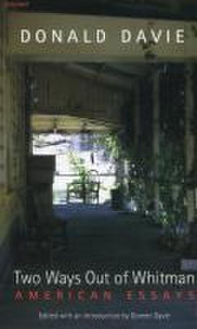 Two Ways Out of Whitman