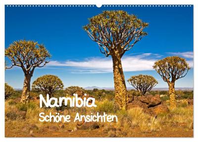 Namibia - Schöne Ansichten (Wandkalender 2024 DIN A2 quer), CALVENDO Monatskalender