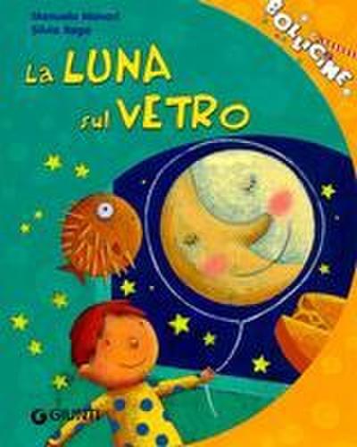 La luna sul vetro