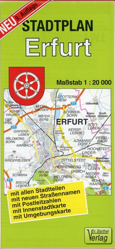 Stadtplan Erfurt