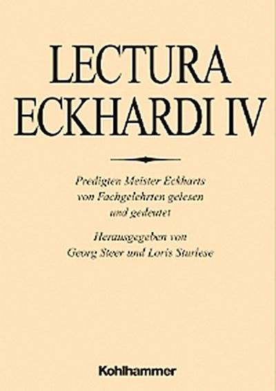 Lectura Eckhardi IV