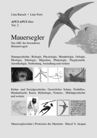 APUS APUS liber, vol. 2. Mauersegler