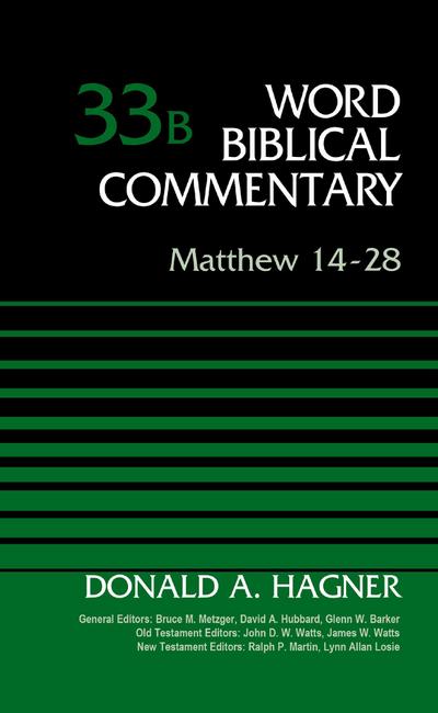 Matthew 14-28, Volume 33B