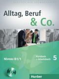 Alltag Beruf & Co. 5.Kursbuch + Arbeitsbuch mit Audio-CD zum Arbeitsbuch