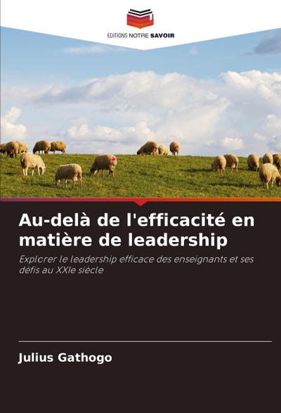 Au-delà de l’efficacité en matière de leadership