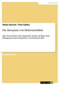 Die Akzeptanz von Elektromobilität