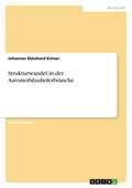 Strukturwandel in der Automobilzulieferbranche