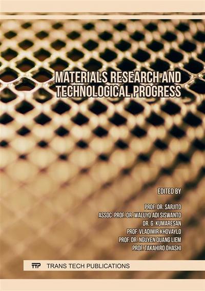 Materials Research and Technological Progress