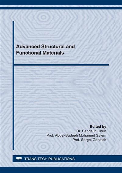 Advanced Structural and Functional Materials