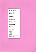 3 kleine konzertante Sinfonien Nr.2für 2 Violinen und Klavier