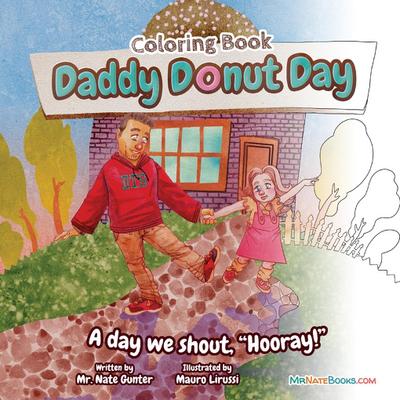 Daddy Donut Day Children’s Coloring Book