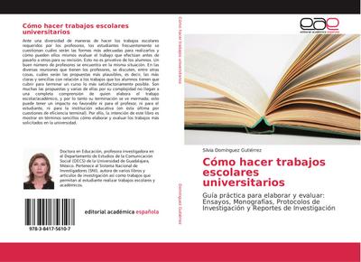 Cómo hacer trabajos escolares universitarios