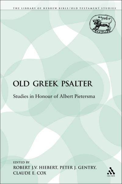 The Old Greek Psalter