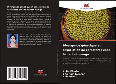 Divergence génétique et association de caractères chez le haricot mungo